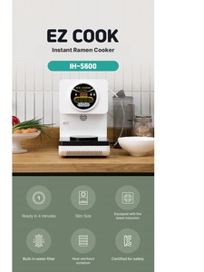 หม้อหุงราเมน EZ COOK IH5600 4 นาที ทำราเมยอนง่าย ทำความสะอาดง่าย หม้อไฟฟ้าสำหรับราเมน วัสดุเกรดอาหารสำหรับทำอาหารระดับมืออาชีพ - Product Image 3