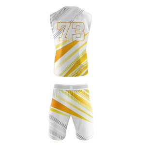 Uniforme de Jersey 7 en 7 para Hombre, Material Duradero, Manga Corta, Transpirable, Logotipo/Colores Personalizados, Antiarrugas, Alta Calidad, Venta al Por Mayor - Product Image 3