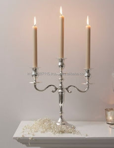 Candelabros de aluminio negro artístico para bodas temáticas góticas Fiestas de Halloween y estilo de mesa dramático - Product Image 6