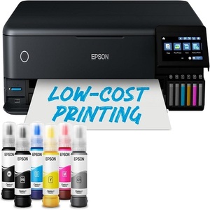 DISPONIBLE DÉS ORGANISATION NÉCESSAIRE Imprimante à réservoir d'encre Epson EcoTank ET-8550 Impression photo 6 couleurs Encres sans fil A3+ Impression, copie, numérisation - Product Image 2