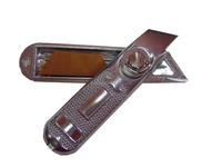 Couteau à tapis à lame fixe de qualité industrielle JSY, lame à changement rapide SK2, manche en aluminium, épaisseur standard, modèle 861, OEM/ODM