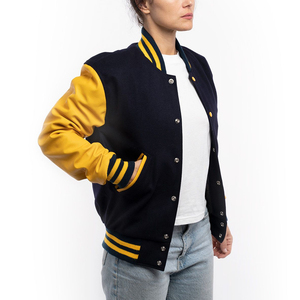 Durable Women Varsity <b>Jacket</b> Hot Selling Anti Wrinkle Breathable Top Trending Women Varsity <b>Jacket</b> with Light Weight - Product Image 3