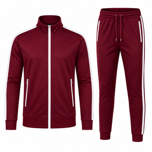 Conjunto Deportivo Casual con Capucha Personalizado Unisex al por Mayor, Traje de Gimnasio con Cremallera Completa, Ajuste Ceñido, Ropa Deportiva Lisa de Alta Calidad - Product Image 2