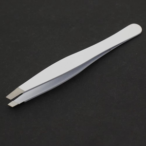 Pinza de Precisión para Cejas de Acero Inoxidable Premium, Herramienta para Depilación Facial Suave, Ecológica y Ligera - Product Image 5