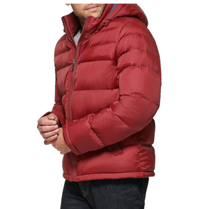 Factory Direct Eco Friendly Recycled Fabric <b>Mens</b> Hooded Puffer Jacket <b>Thermal</b> Winter Jacket - Product Image 4