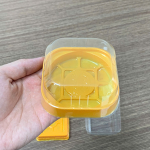 ถาดพลาสติก PET โปร่งใสบรรจุภัณฑ์เค้กลูกกวาดแบบมีช่อง - Product Image 1