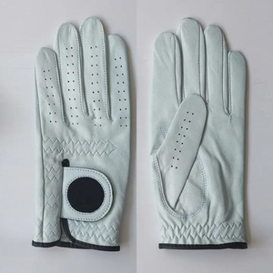 Guantes de Golf de Piel de Oveja Transpirables al por Mayor, para Mano Izquierda, Unisex, con Cierre de Velcro, para Uso Deportivo, para Hombres y Mujeres - Product Image 1