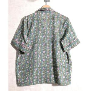 Women's Floral Printed Cotton Short <b>Pajama</b> Set Comfortable Soft Breathable Night <b>Suit</b> for Everyday Sleepwear - Product Image 3