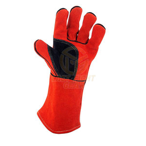 ถุงมือป้องกันความร้อนสำหรับงานเชื่อม ถุงมือเชื่อมสำหรับงานก่อสร้าง ถุงมือเชื่อมสำหรับงานผลิต - Product Image 5