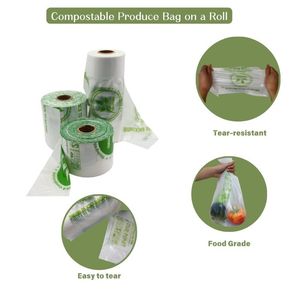 Factory Standard HDPE Biodegradable Bottom Gusset Plastic Poly <b>Bag</b> Pre Opened on a Roll Auto <b>Bags</b> for Auto Bagger - Product Image 1