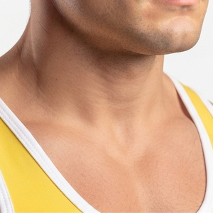 Men's Wrestling Jersey Custom Printed Sleeveless Men's Wrestling Jersey Sublimated Men Scoop Neck Wrestling Shirt - Product Image 4