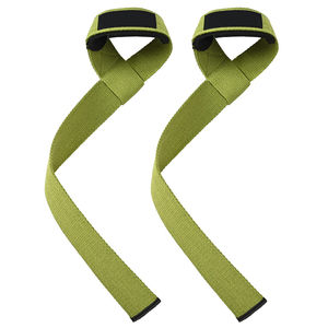 Correas de Muñeca de Algodón Resistentes Personalizadas para Entrenamiento, Correas de Levantamiento de Pesas para Adultos, Servicio OEM - Product Image 1