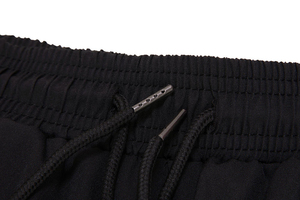 Pantalones cortos de running 2 en 1 para hombre, de algodón jersey, cintura elástica con cordón, bolsillos, tela transpirable de secado rápido, servicio OEM al por mayor - Product Image 4