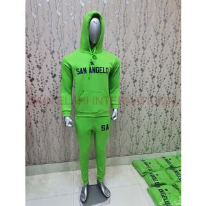 2024 High Fashion UNISEX Top and Pant Set Trending High Street HOT SELLING Custom <b>Hoodie</b> with <b>Lined</b> Design and Logo Print - Product Image 1