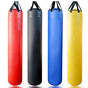 Sac de frappe professionnel de qualité supérieure en cuir PU pour entraînement, arts martiaux, taekwondo, fitness, gym, kick-boxing - Product Image 6