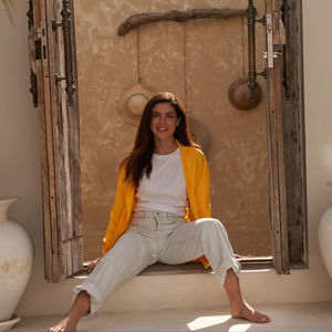 BEAM ODM Veste unisexe légère et écologique à col en V, brodée, unie, fine, d'été, style décontracté chic, avec fermeture éclair et capuche - Product Image 6