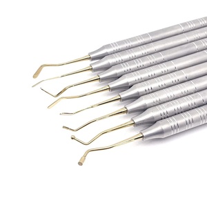 ชุดอุปกรณ์ขูดเรซินคอมโพสิตสำหรับงานทันตกรรม OPTITECH RA-0001 8 ชิ้น ผลิตจากเหล็กกล้าไร้สนิมเกรดทางการแพทย์ ด้ามจับออกแบบตามหลักสรีรศาสตร์ ปรับได้ 5 ระดับ - Product Image 6