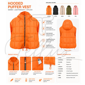 Chaleco Acolchado de Primera Calidad en Oferta, Cálido y Cómodo para el Invierno, Chaleco para Mujer en Venta en Línea - Product Image 5