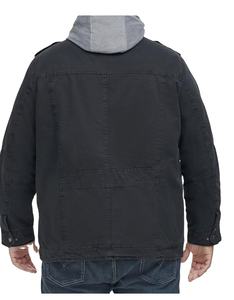 Veste de randonnée à capuche pour homme, fabrication directe d'usine au Bangladesh, logo personnalisé, nouvelle arrivée, imperméable, coupe-vent, poches zippées - Product Image 1