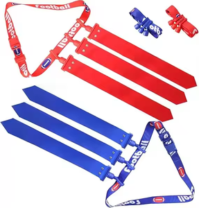 Drapeaux promotionnels d'équipes de football, ceintures de drapeau de football ajustables et personnalisées, accessoires pour les joueurs des équipes de football et de soccer - Product Image 4