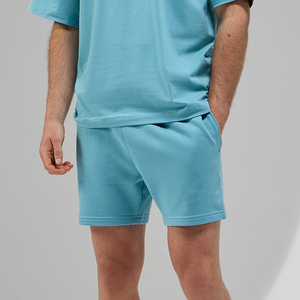 Men Sports Shorts Good Quality Polyester Spandex Quick Dry Fitness Shorts <b>Elastic</b> Soft Breathable Solid Running Shorts - Product Image 6