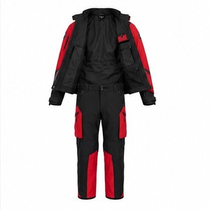 Combinaison de moto pour la conduite et les voyages, combinaison de protection pour moto avec intérieur confortable et design renforcé pour les longues distances - Product Image 3