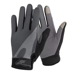 Gants de cyclisme personnalisés à doigts entiers avec rembourrage antichoc pour VTT – Fourniture en marque blanche - Product Image 4