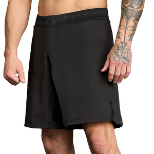 Shorts de boxe personnalisables avec logo d'équipe, shorts de combat en satin extensible, vêtements de sport pour les séances d'entraînement - Product Image 2