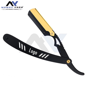 OEM Manufacturer & Professional Supplier of <b>Swing</b> Lock Barber Razors Premium Stainless Steel Straight Edge Razor Custom Logo - Product Image 3