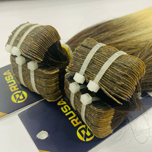 ผมต่อ Rusa Hair I-Tip Tape-In เวอร์จิ้นเวียดนามแท้  แบบเย็บสองชั้น  ทุกสี - Product Image 4