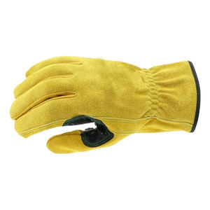New Trending Product Top Quality Cowhide Leather Working <b>Driver</b> <b>Gloves</b> Anti-Slip Oil-Resistant Anti Cut Safety Driving <b>Gloves</b> - Product Image 2