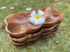 Plateau de service en bois moderne pour le thé, le café, les aliments, léger, multifonctionnel, pour la cuisine, la maison, le petit-déjeuner, les collations - Product Image 5