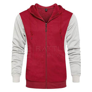 Top des tendances OEM sur mesure 100% coton survêtements à glissière pour hommes en gros pour la saison d'hiver avec logo - Product Image 3