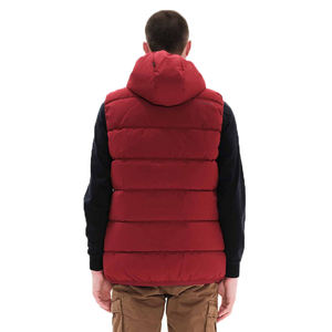 เสื้อกั๊กผ้าแคนวาสบุใยสังเคราะห์สำหรับผู้ชาย สีพื้น ระบายอากาศได้ดี ซิปหนา ราคาส่ง - Product Image 2