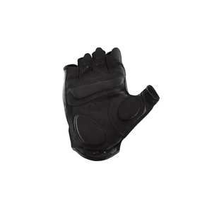 Gants de cyclisme demi-doigts gris en polyester et coton unisexe, respirants, en maille, à enfiler, pour l'été - Product Image 3