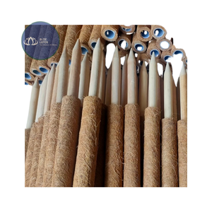 Disponible : Poteau en fibre de coco artisanal et durable – Fournitures écologiques pour le jardinage - Product Image 1
