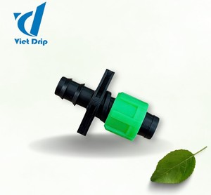 Conector en Y de Plástico Virgen Viet Drip de 16 mm con Bloqueo para Riego de Jardín, Fácil de Instalar, Color Negro y Azul - Product Image 2