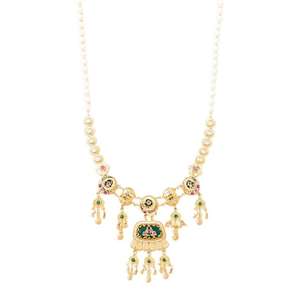 Conjunto de Collar de Piedras y Perlas Heritage Pota 10575493PGR, Joyería Elegante para Mujer - Product Image 2