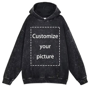 Customizable <b>Men's</b> Hooded Sweatshirt 100% Cotton Knitted Regular Fit Casual Autumn Wear Front Pocket Design Heat-Transfer Lined - Product Image 3