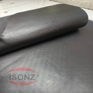 Cuero de vaca con acabado negro de primera calidad para cinturones, zapatos, bolsos y productos artesanales personalizados. - Product Image 2