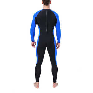 Maillot de bain une pièce pour homme, manches longues, extensible, séchage rapide, pour la plage, le surf, la plongée - Product Image 5