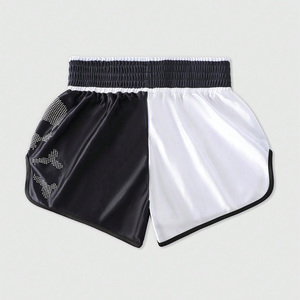 Pantalones Cortos de Boxeo de Alta Calidad con Logotipo Personalizado del Equipo, Pantalones Cortos de Lucha que Absorben la Humedad, Ropa Deportiva para Campeonato - Product Image 1