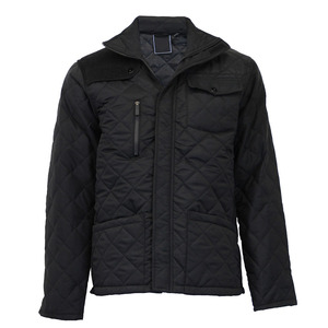 Chaquetas Acolchadas Negras de Alta Calidad para Hombre, Chaquetas Acolchadas para Mantener el Calor, Chaqueta Acolchada de Invierno para Adultos - Product Image 1
