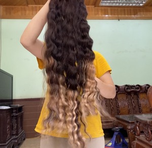 <b>Cheap</b> Virgin Unprocessed Wholesale Burmese Curly Hair Extensions, Raw Mink Virgin Double Drawn Burmese Curl Human Hair Bundles - Product Image 1