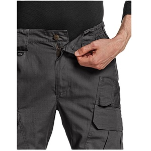 Wholesale High Quality Polyester Custom Logo Men's Work Cargo Pants for Men - Product Image 4