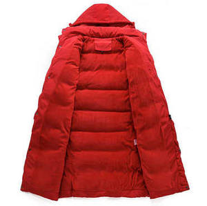 Chaqueta de Fútbol con Capucha para Hombre, Acolchada, Transpirable, Resistente al Viento, para Otoño, con Exterior de Algodón, Personalizable OEM - Product Image 6