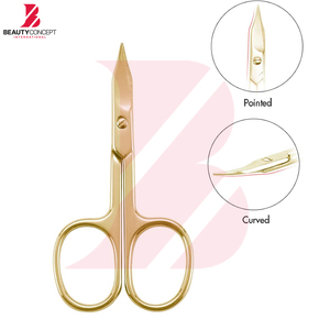 Ciseaux à cuticules à lame courbée de qualité supérieure, produit le plus vendu, durable, pour usage en salon, instrument de soin des ongles - Product Image 5