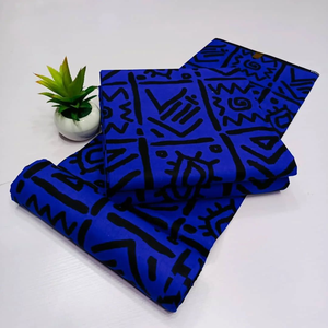 Authentique Tissu Africain Wax Print Ankara en Coton Viscose à Motif Maille Gaborone 2025 pour Vêtements Féminins - Product Image 6