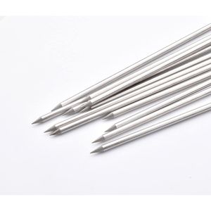Lot de 12 brochettes à kebab en acier inoxydable de 10 pouces, outils de barbecue pour la préparation de kebabs et de kabobs - Product Image 2