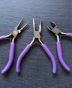Precision 8-Inch DIY Flat <b>Nose</b> Pliers Smooth Jaw Extended Head Duckbill Design Hand Tools for Bending Clamping Jewelry Steel - Product Image 2